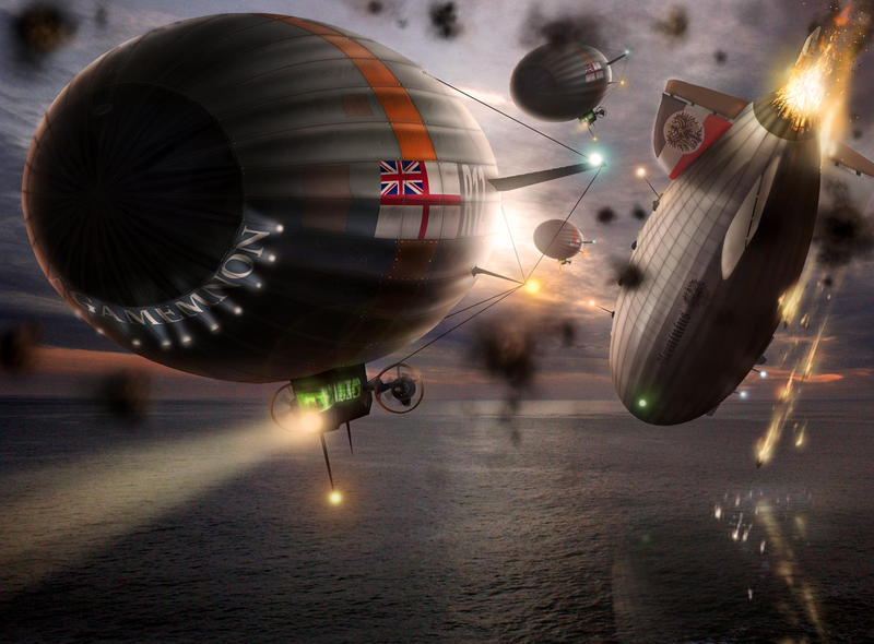 Illustration for article titled The Coolest Airship Pictures You've Ever Seen